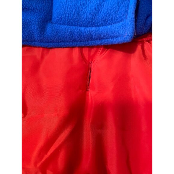 Reversible Dog Cold Weather Jacket 3XL Red & Blue Star Pattern Waterproof & Wind - Picture 9 of 11